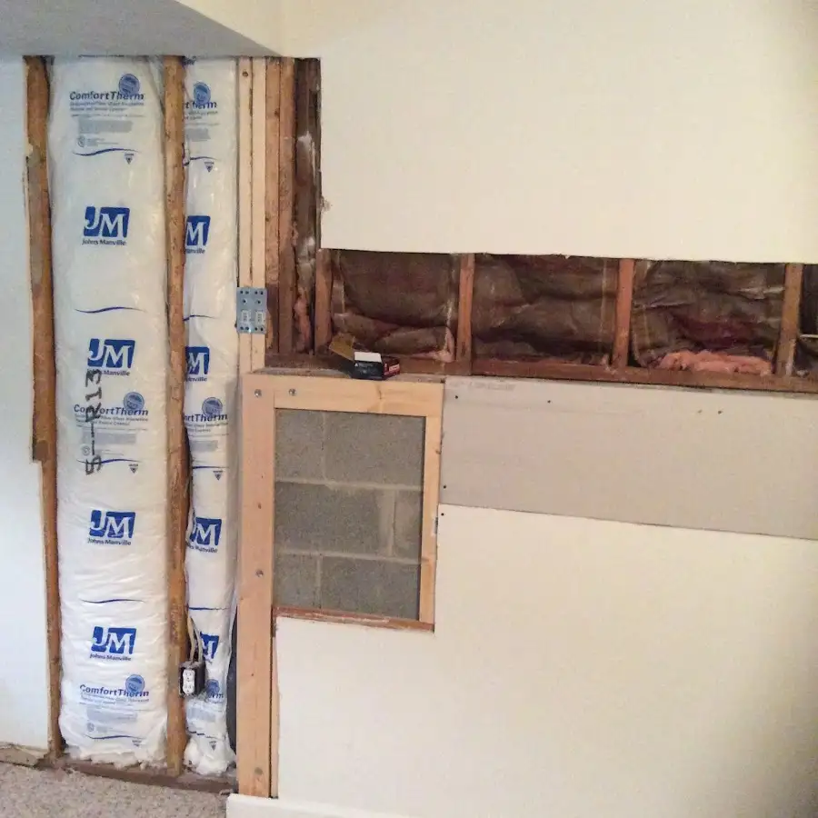 Wall insulation replacement during Structural Drying in Thibodaux